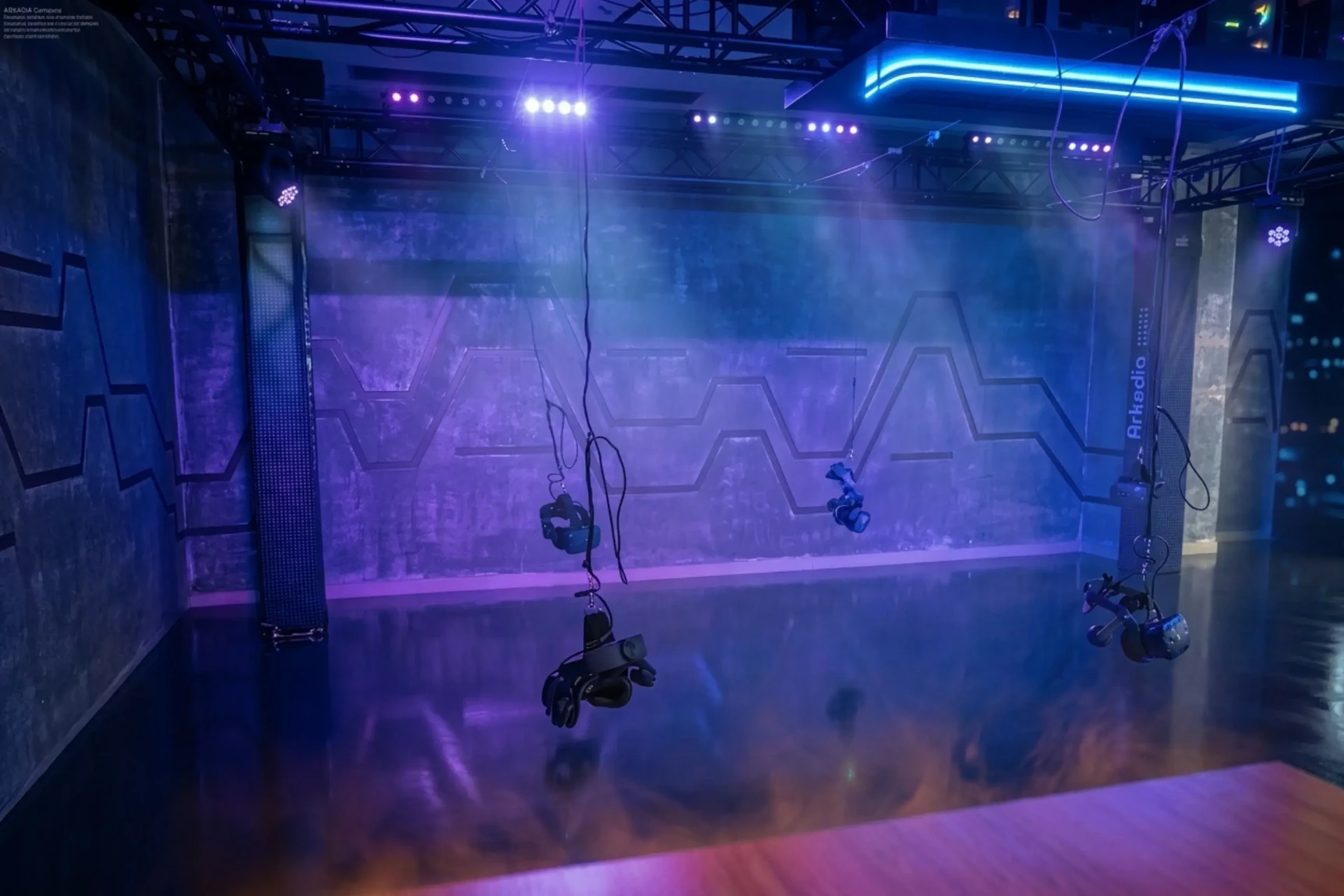 Game Xtreme VR arena wide interior Hyderabad