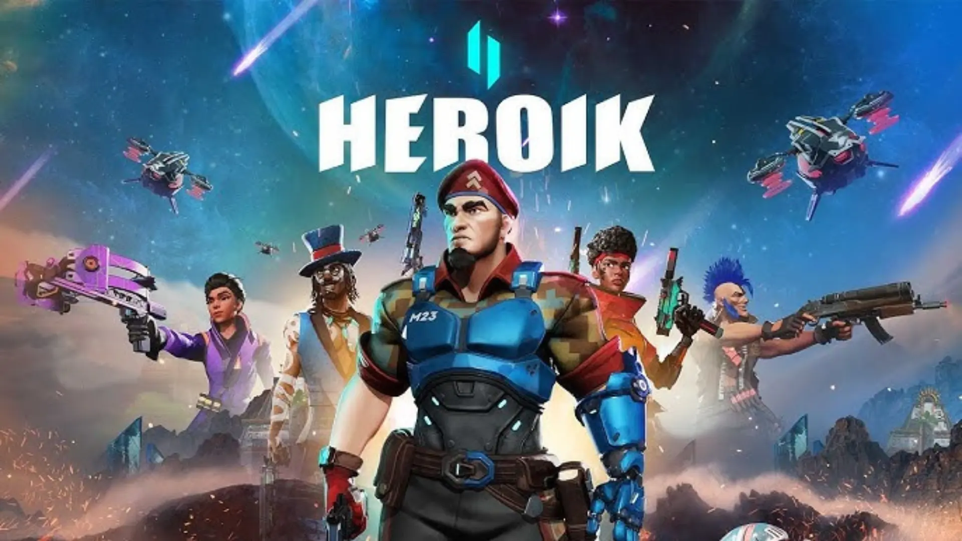 Heroik VR game artwork