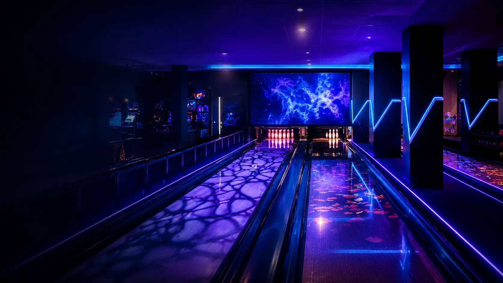 Game Xtreme bowling — Lane View
